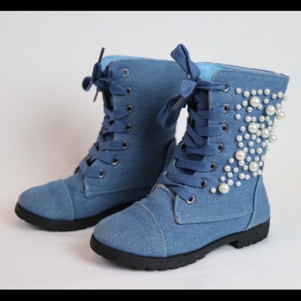 Denim Youth Lace up boot